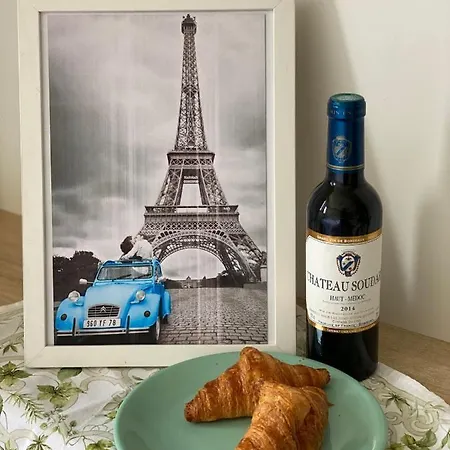 Cosy Studio Eiffel Tower Champs De Mars
